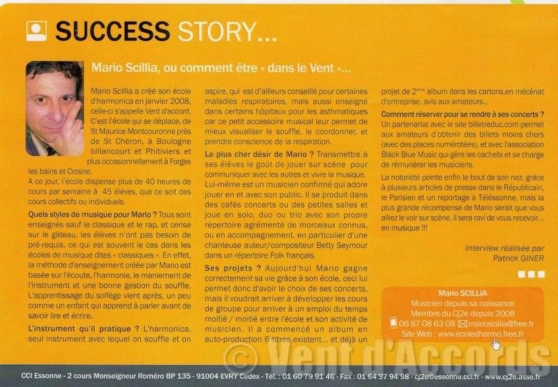 cours d harmonica : une success story