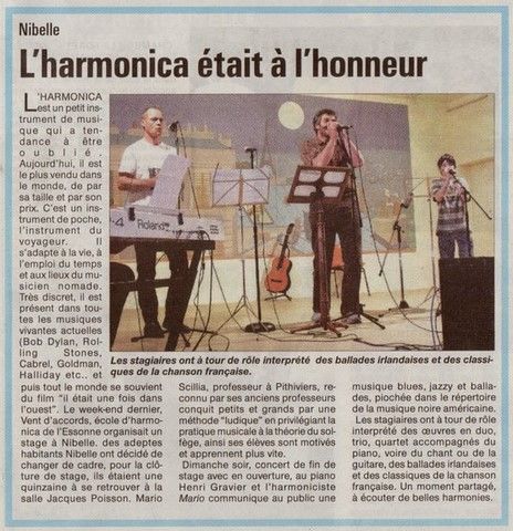 l'harmonica a l'honneur dans le loiret