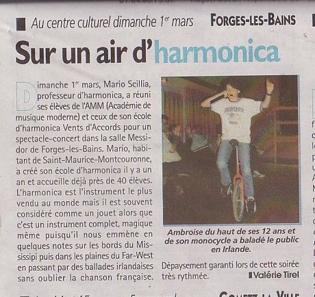 sur un air d'harmonica